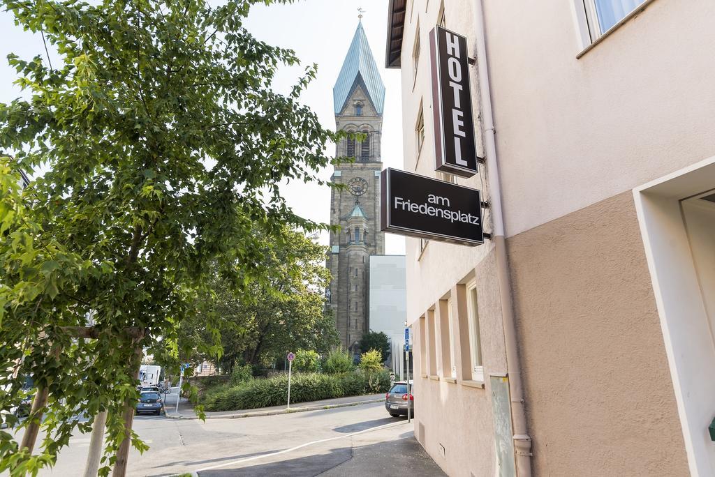 Hotel Am Friedensplatz Stuttgart Exterior foto